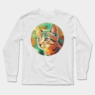 Cuddly floppy cat Long Sleeve T-Shirt